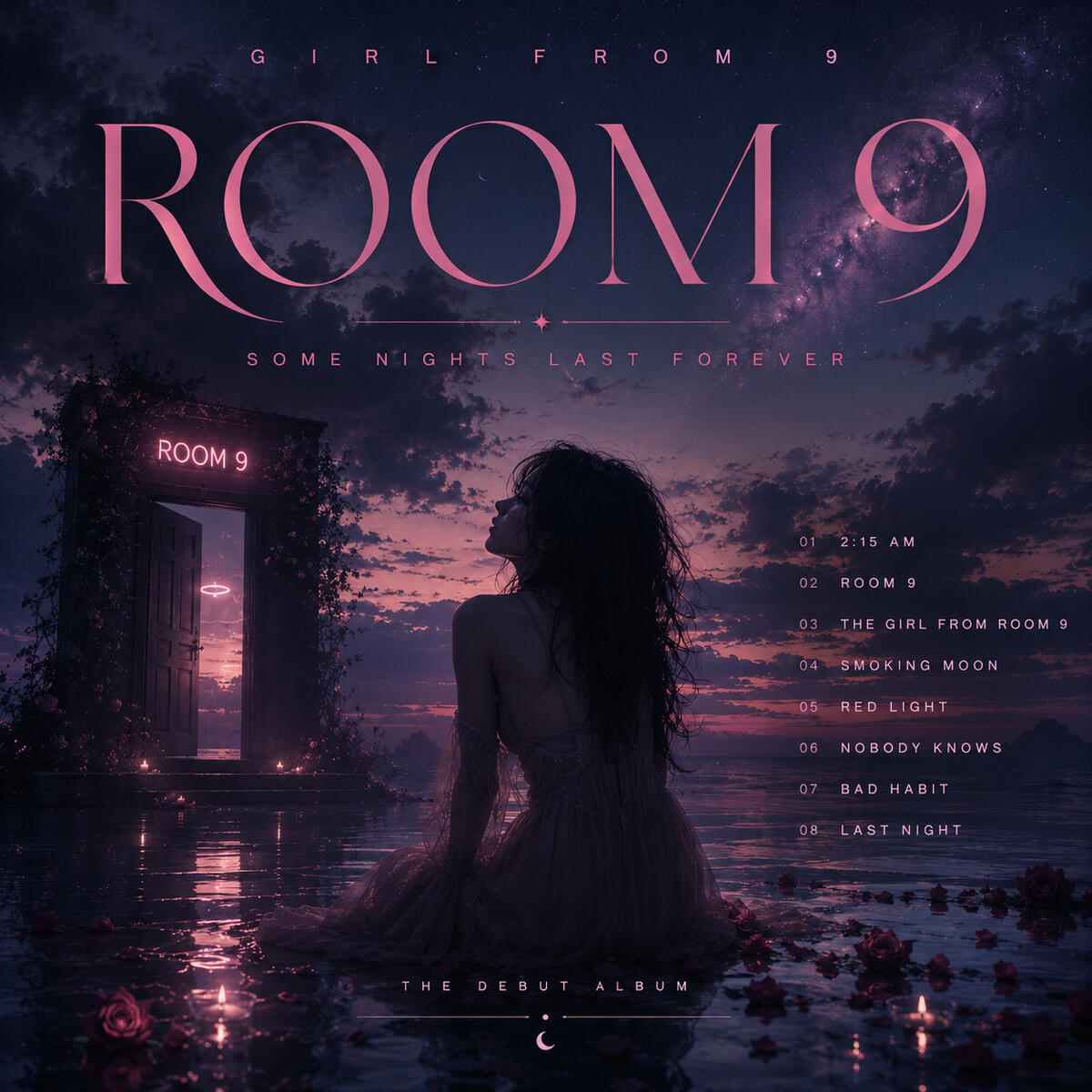 ROOM 9 debut single cover by GIRL FROM 9